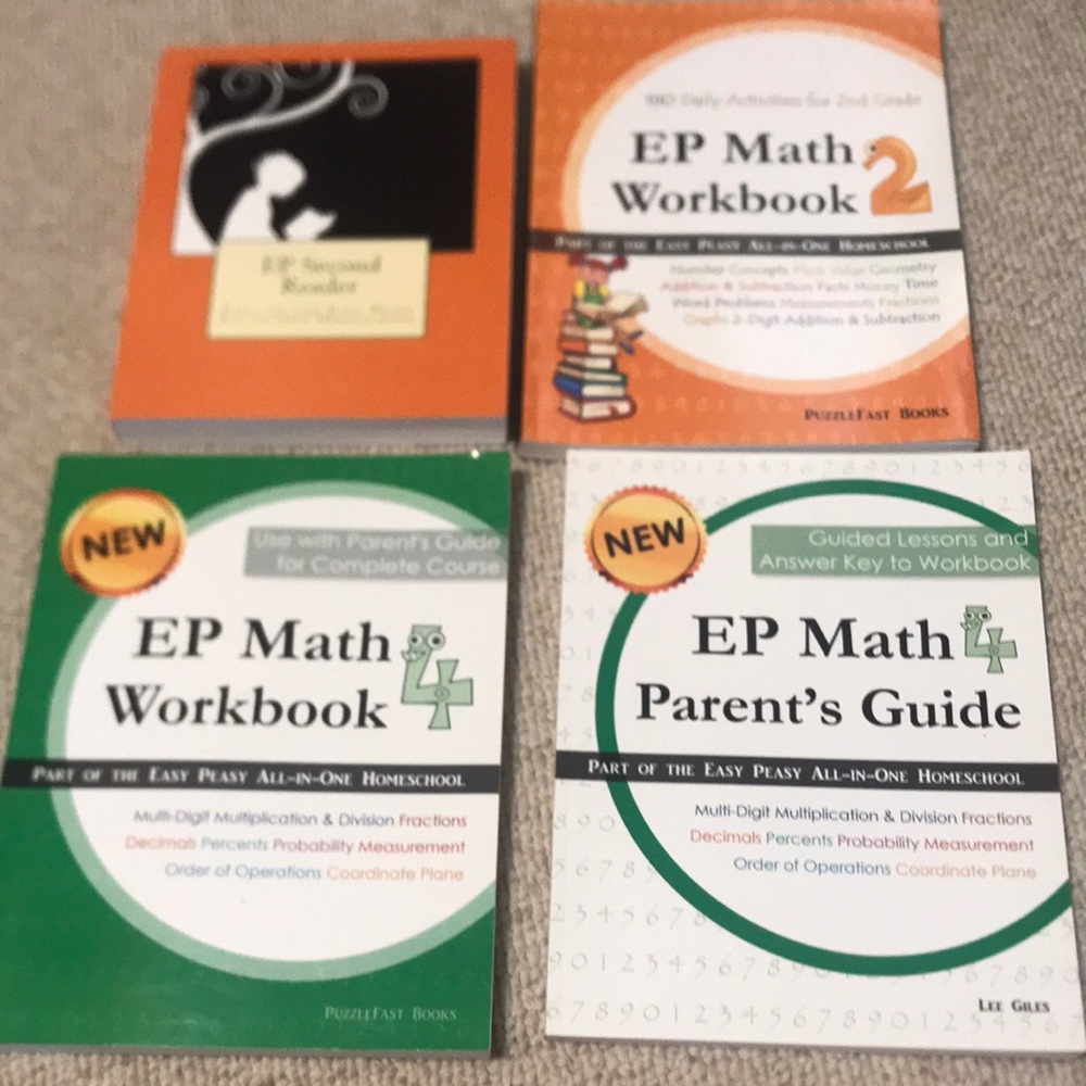 Easy Peasy workbooks